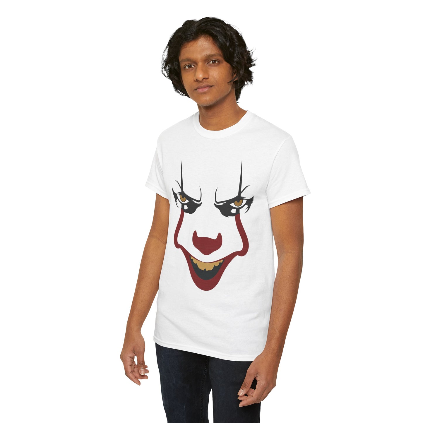 Pennywise Grin Unisex Heavy Cotton T-Shirt