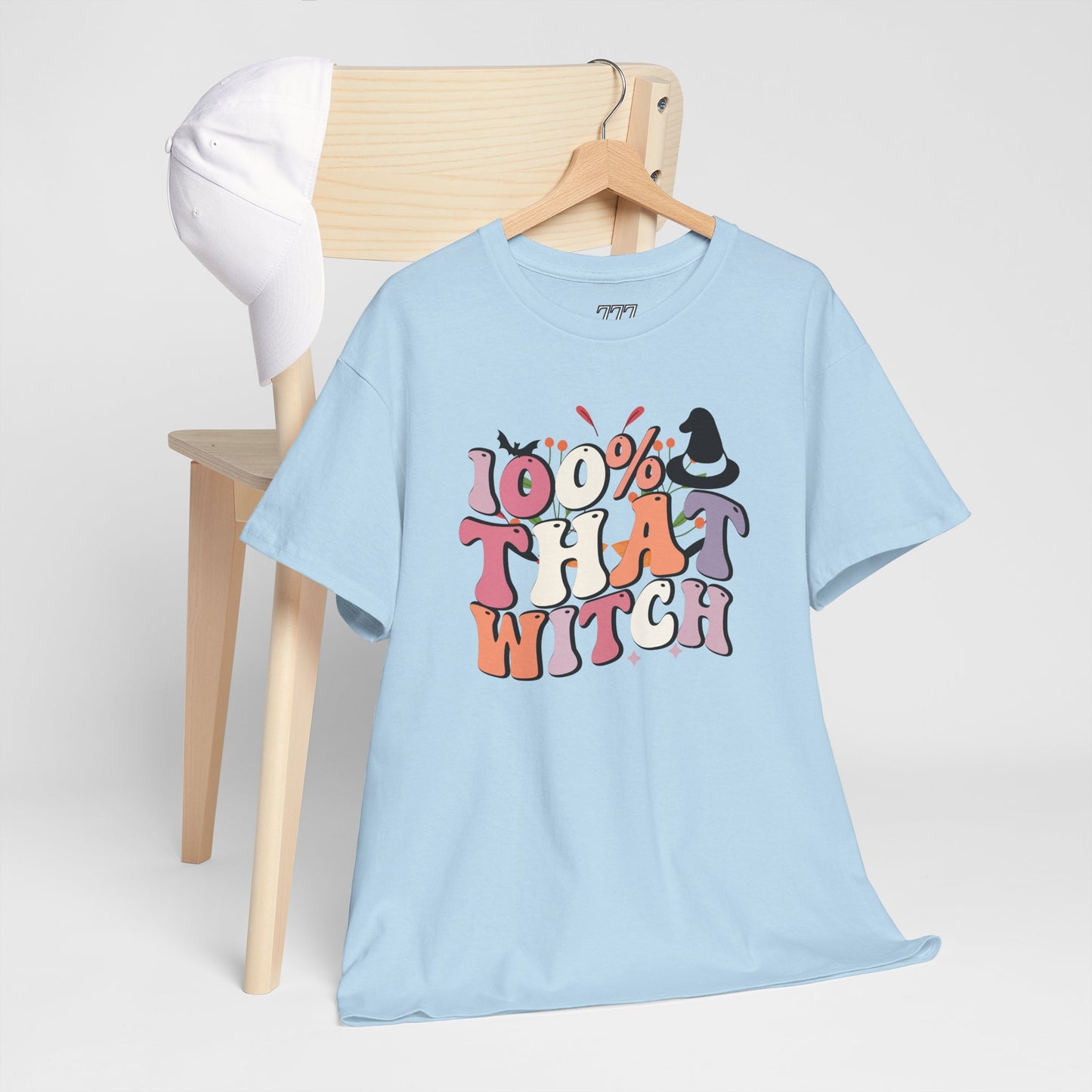 100% That Witch Women's Heavy Cotton T-Shirt