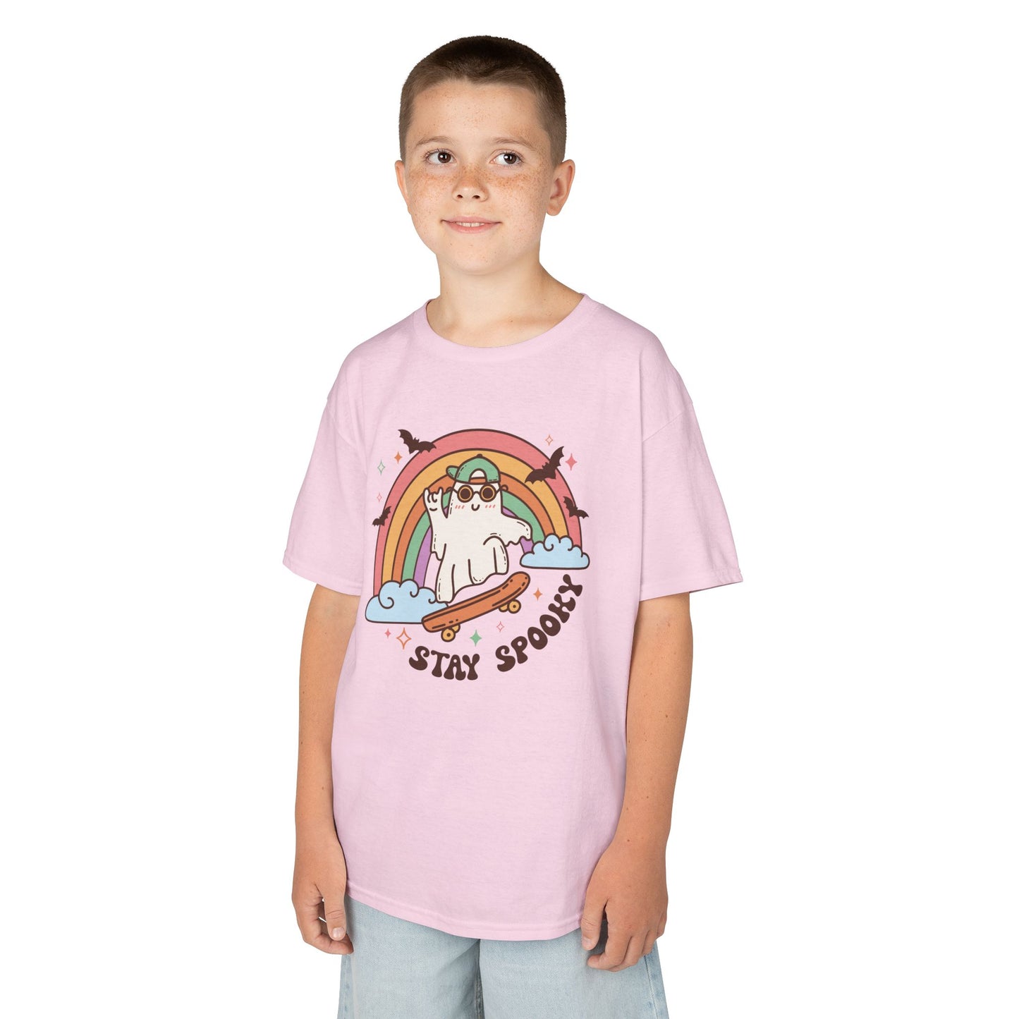 Ghost Skater Kids Heavy Cotton T-Shirt