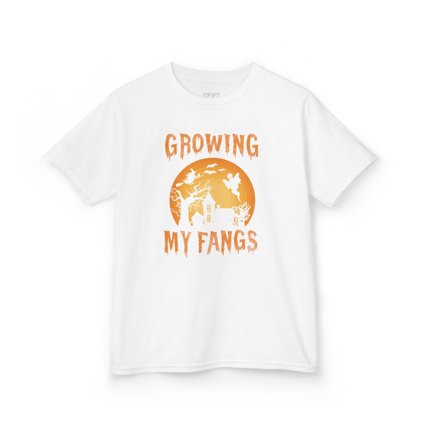 Growing My Fangs Kids Heavy Cotton T-Shirt