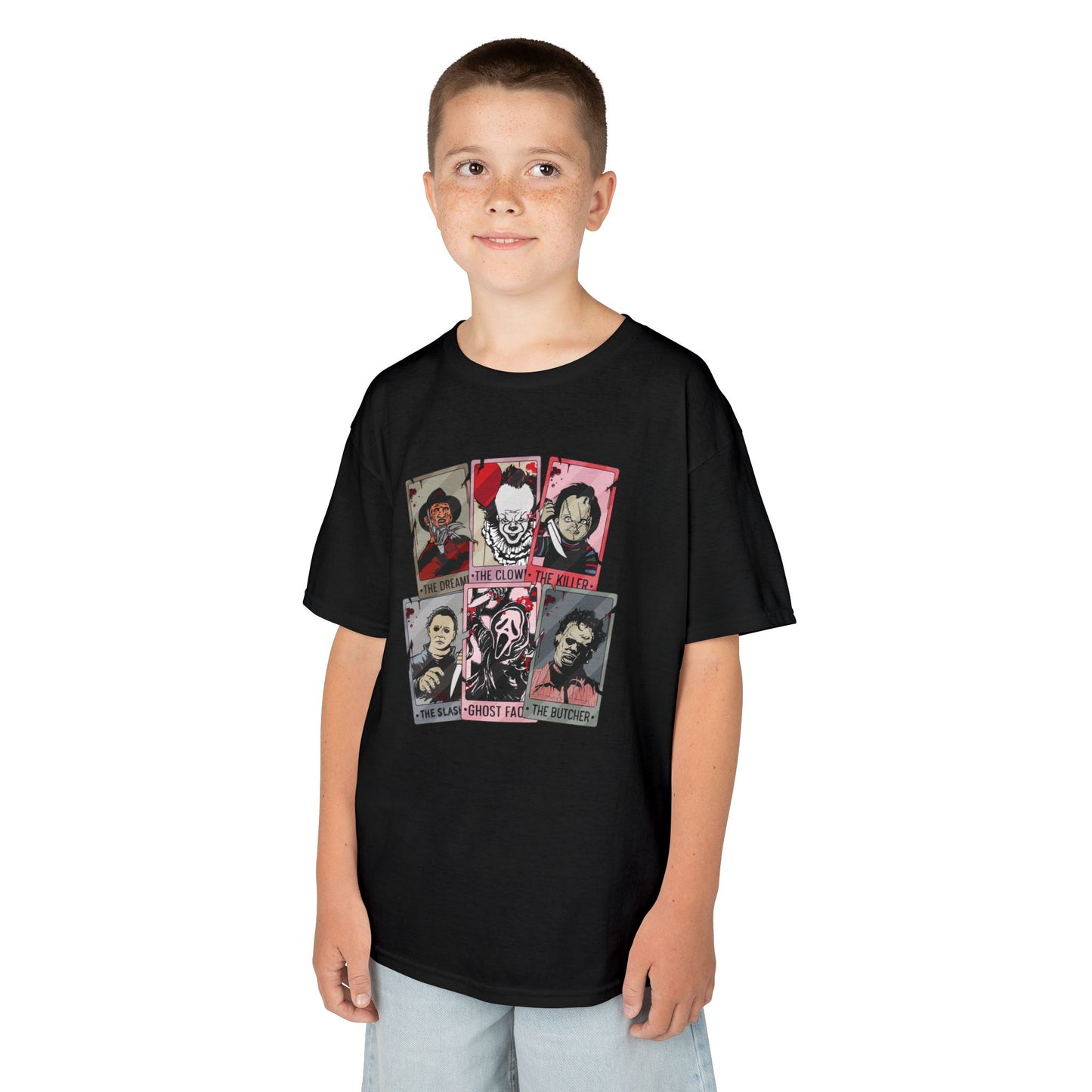 Horror Legends Kids Heavy Cotton T-Shirt