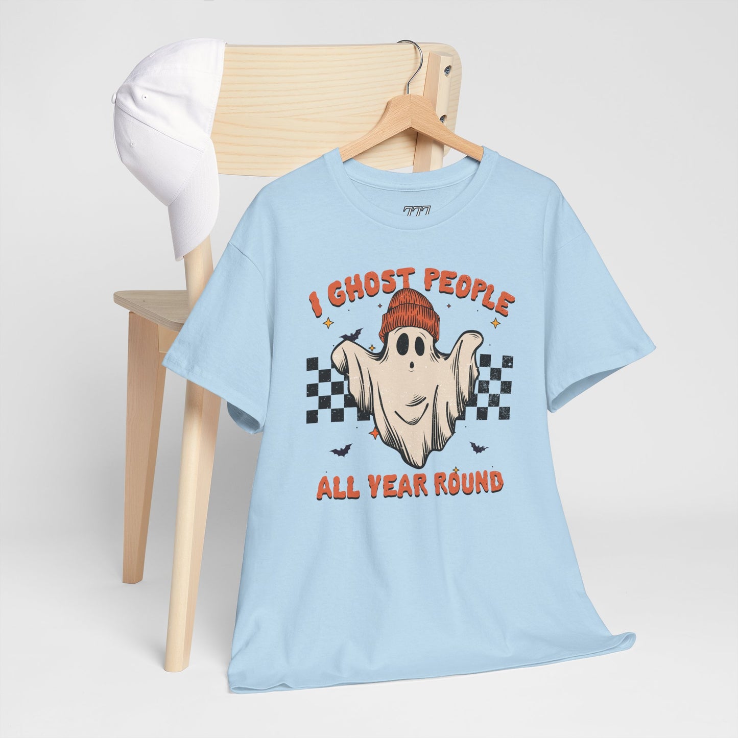 I Ghost People All Year Round Unisex Heavy Cotton T-Shirt