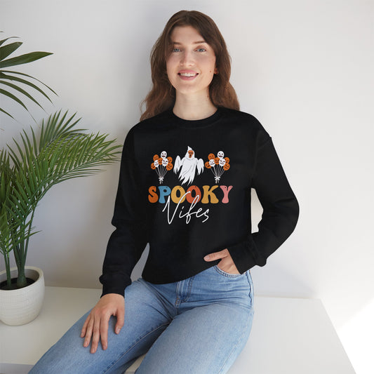 Spooky Vibes II Unisex Heavy Blend Crewneck Sweatshirt