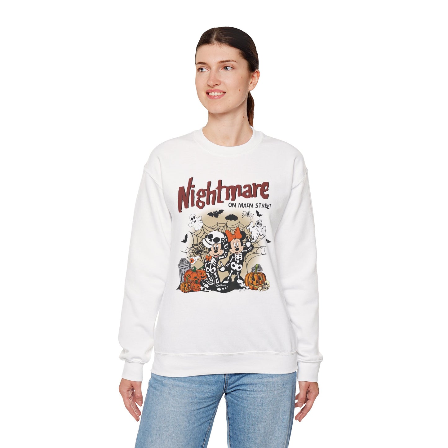 Nightmare On Main Street IV Unisex Heavy Blend Crewneck Sweatshirt