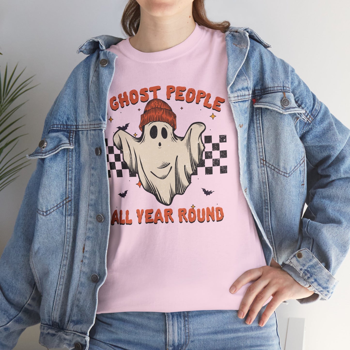 I Ghost People All Year Round Unisex Heavy Cotton T-Shirt