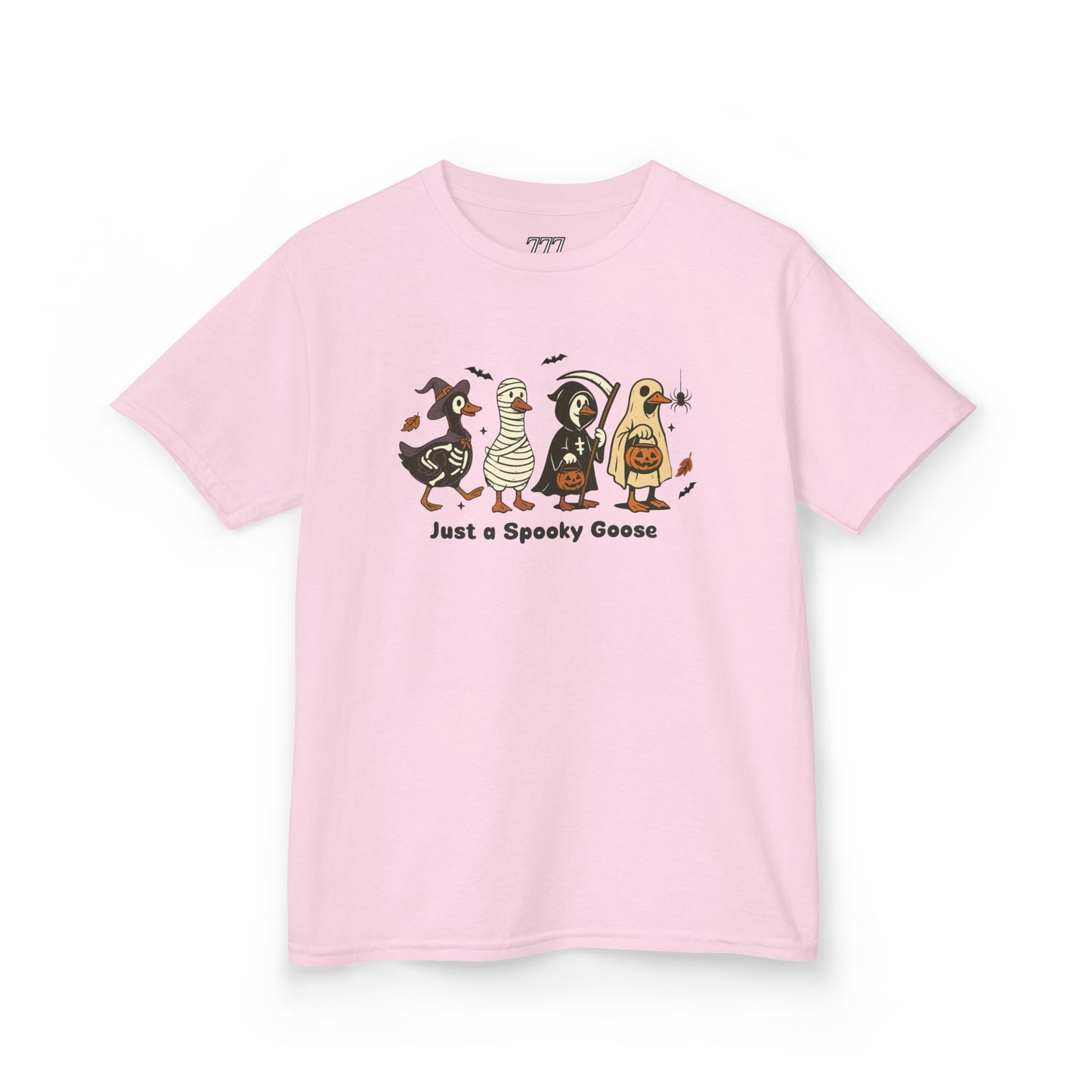 Just A Spooky Goose Kids Heavy Cotton T-Shirt
