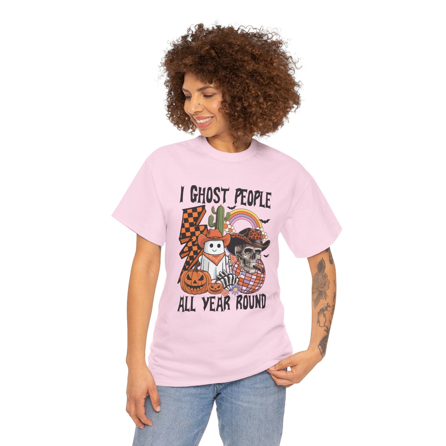 I Ghost People All Year Round Unisex Heavy Cotton T-Shirt