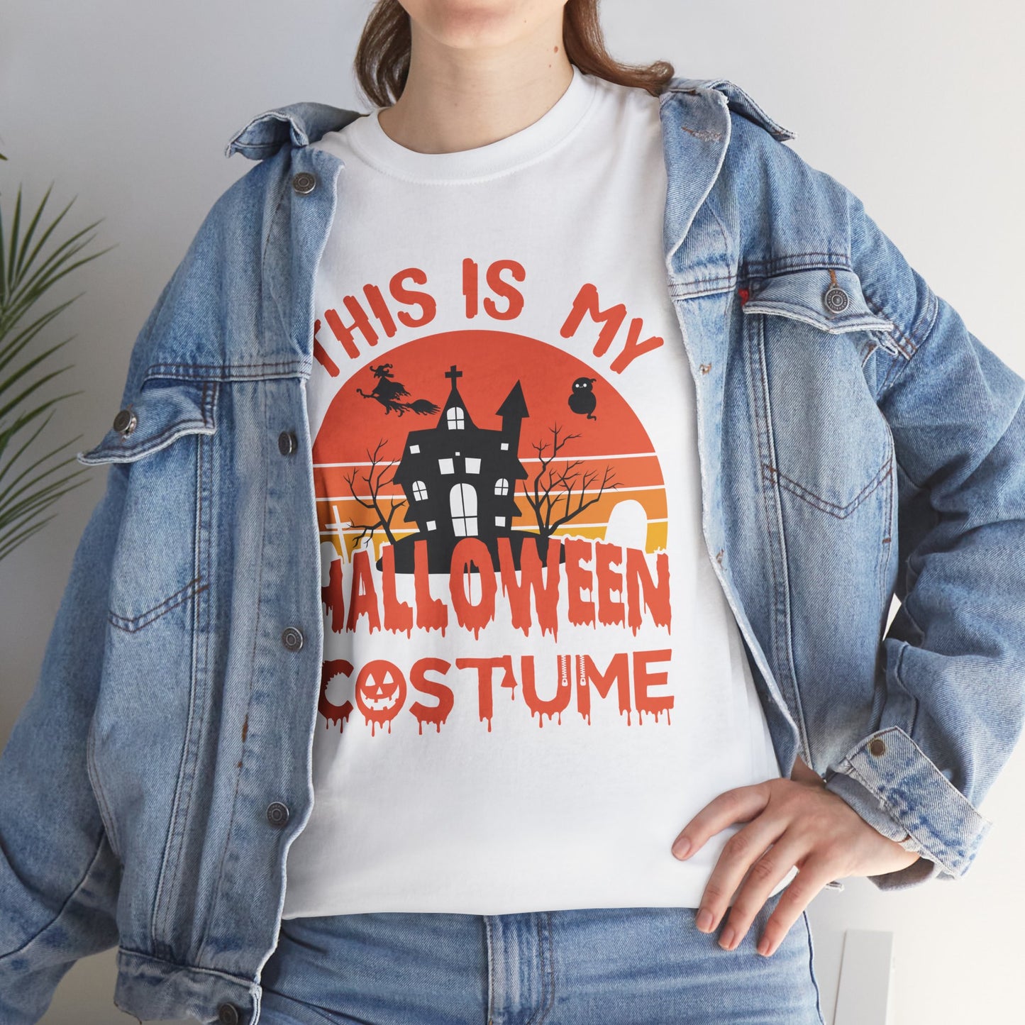 This Is My Halloween Costume Unisex Heavy Cotton T-Shirt