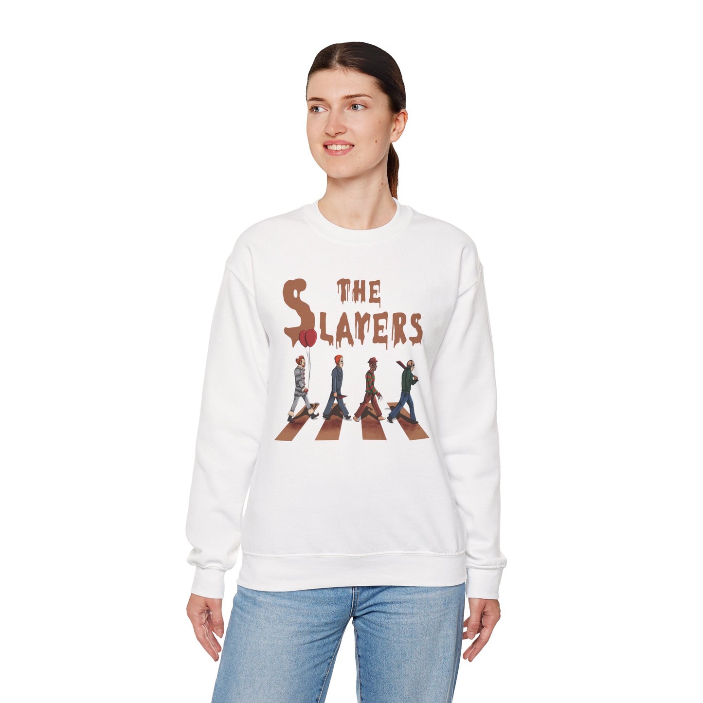 The Slayers Unisex Heavy Blend Crewneck Sweatshirt