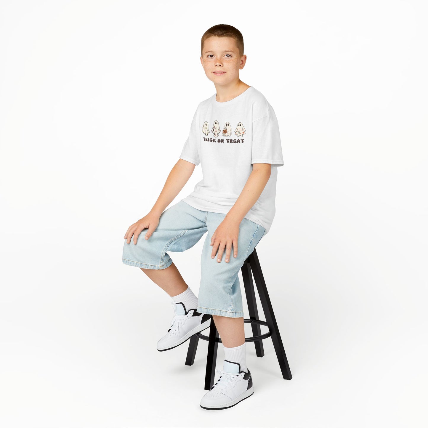 Trick Or Treat Kids Heavy Cotton T-Shirt