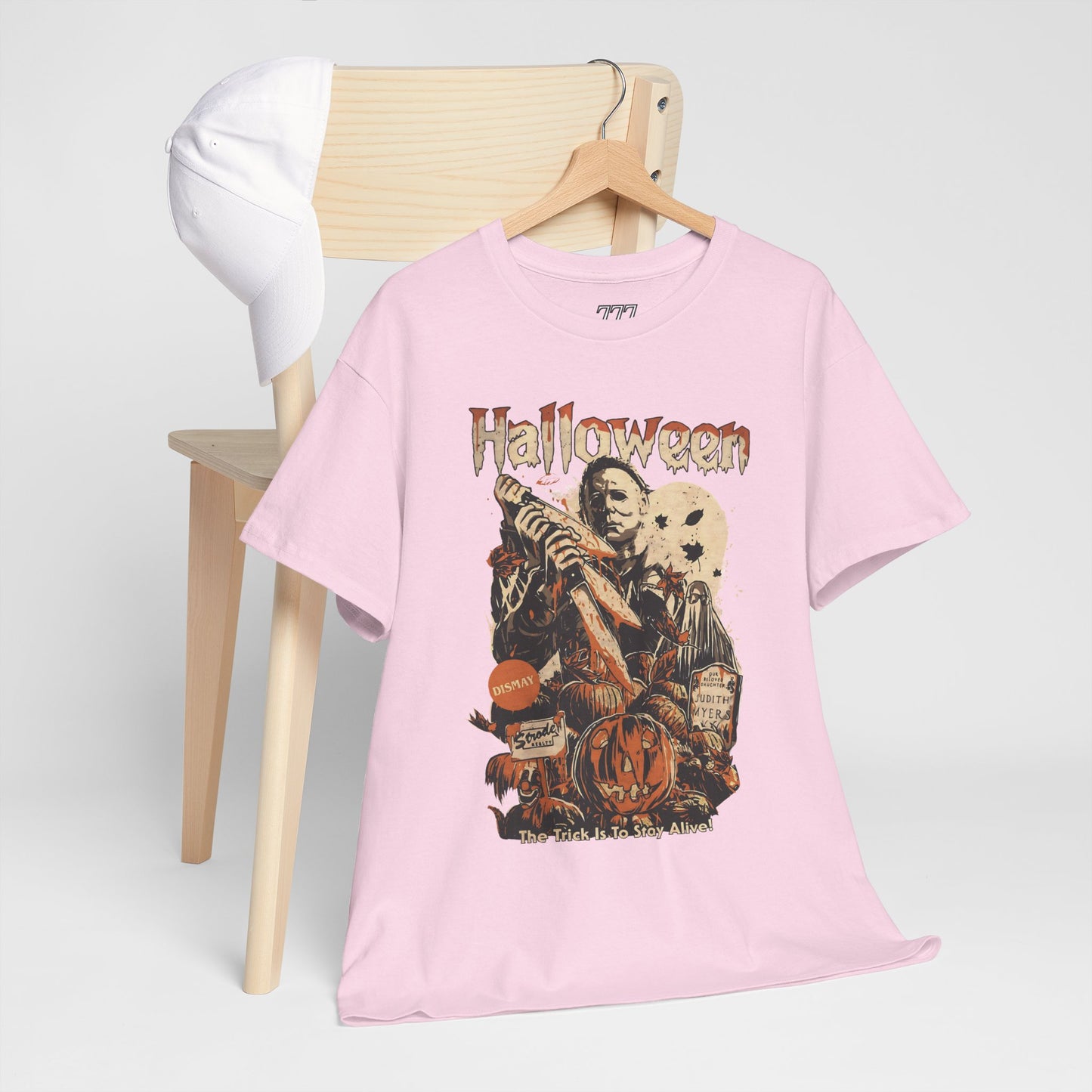 The Trick Is To Stay Alive Unisex Heavy Cotton T-Shirt