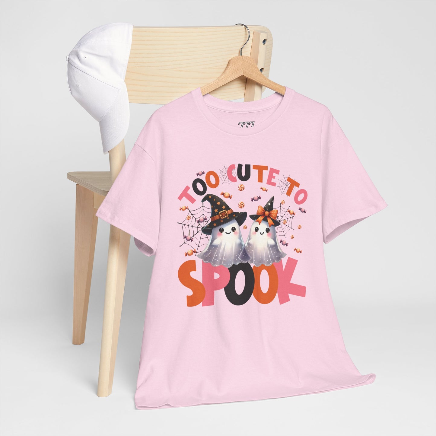 Too Cute To Spook Women's Heavy Cotton T-Shirt