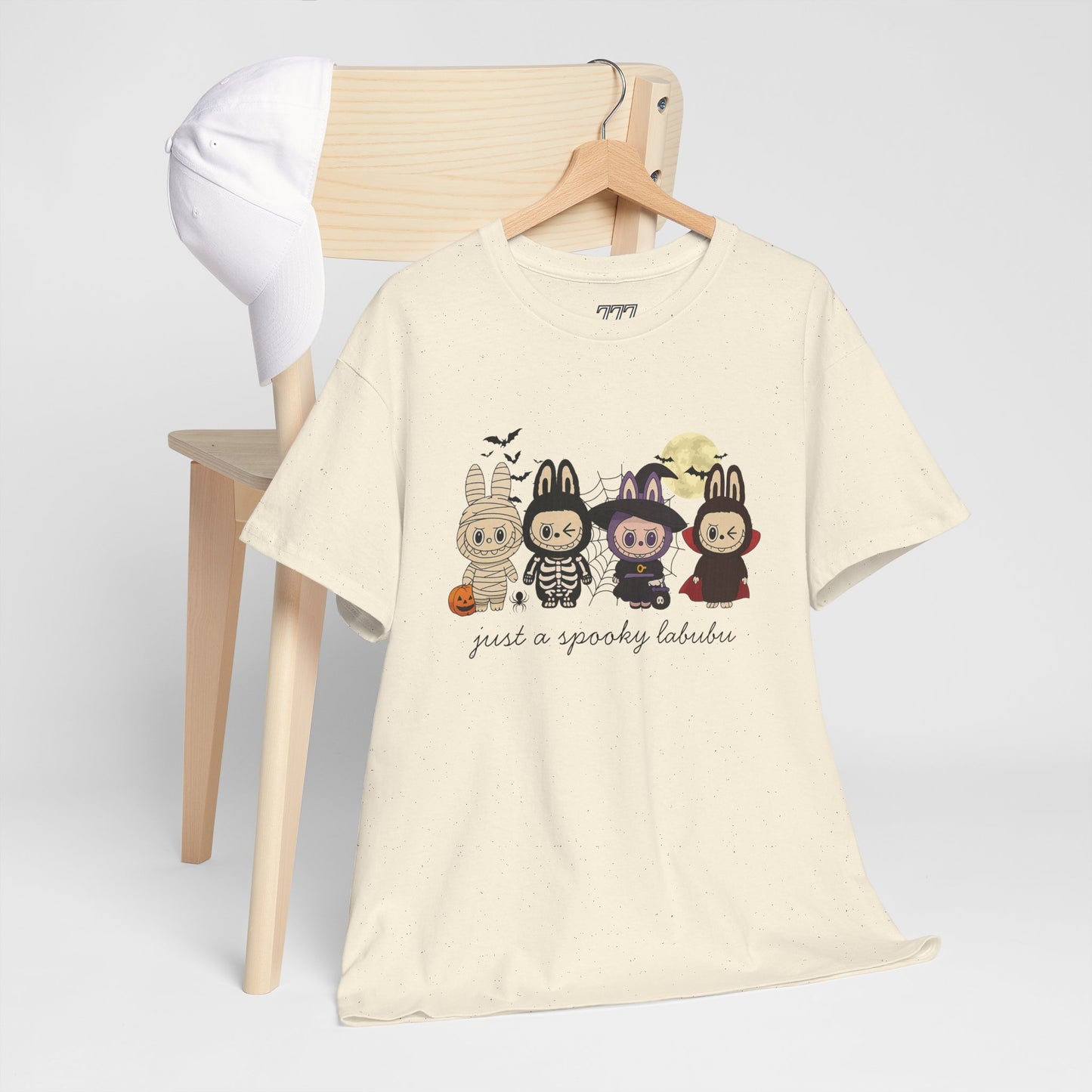 Just A Spooky Labubu Women's Heavy Cotton T-Shirt
