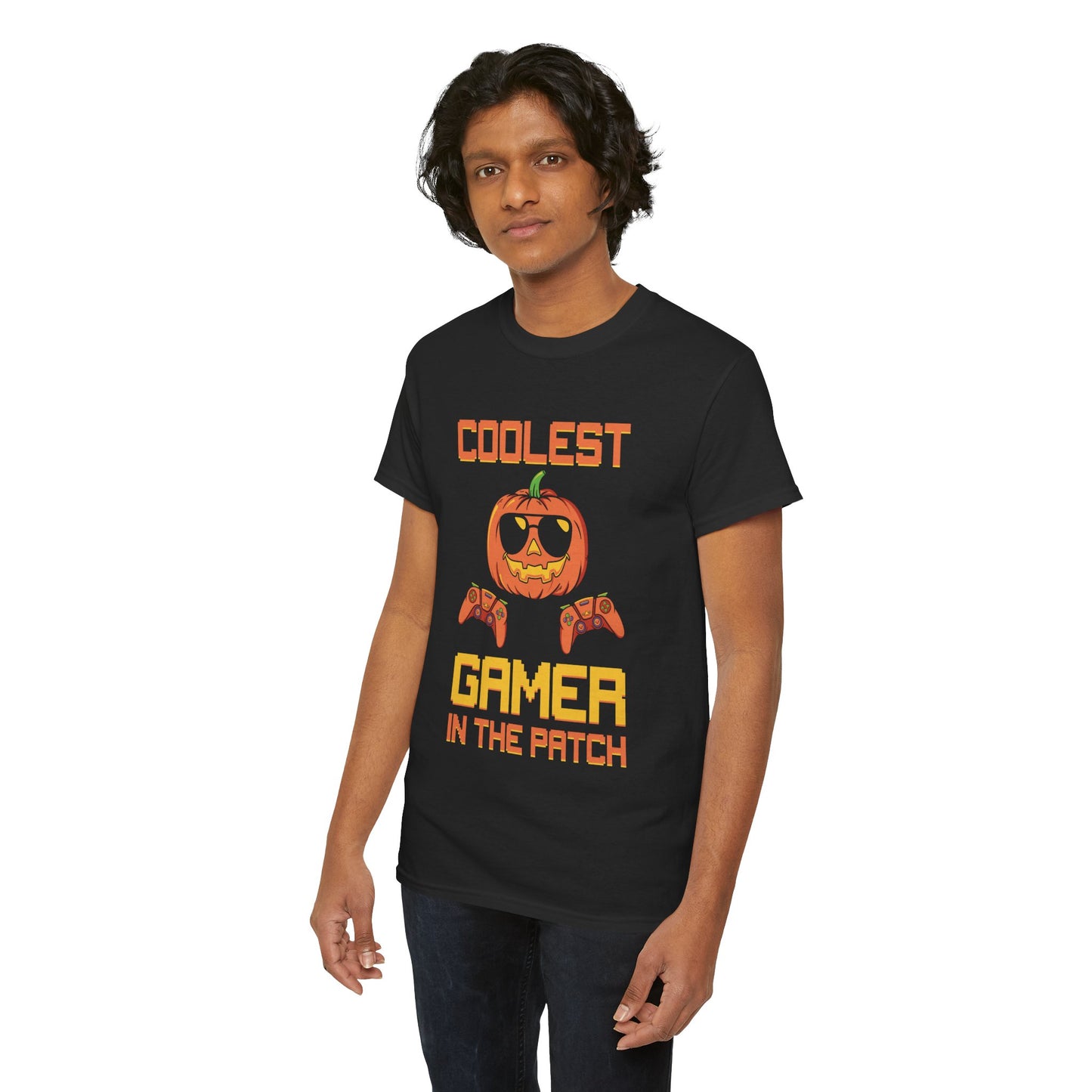 Coolest Gamer In The Patch Unisex Heavy Cotton T-Shirt