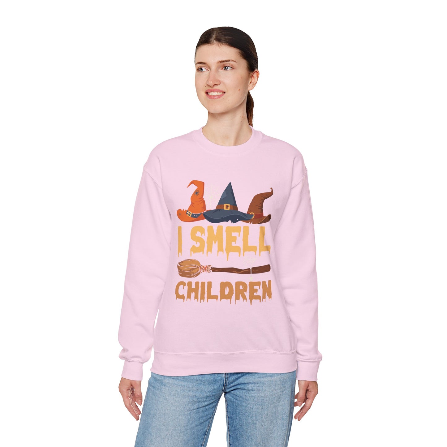 I Smell Children Women's Heavy Blend Crewneck Sweatshirt