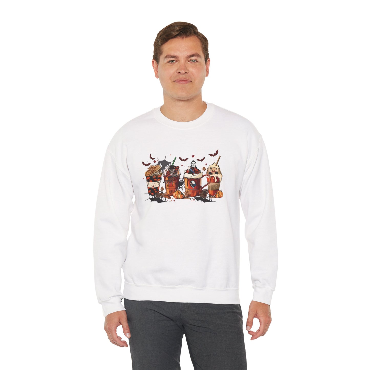 Slasher Coffee Unisex Heavy Blend Crewneck Sweatshirt