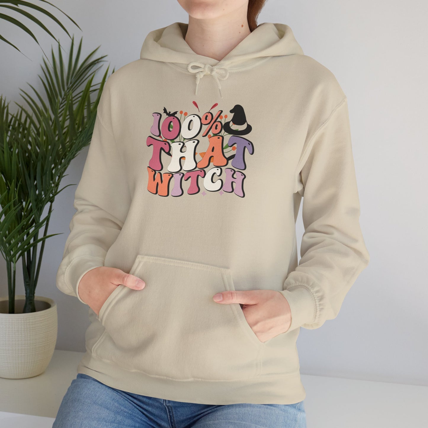 100% That Witch Women's Heavy Blend Hoodie