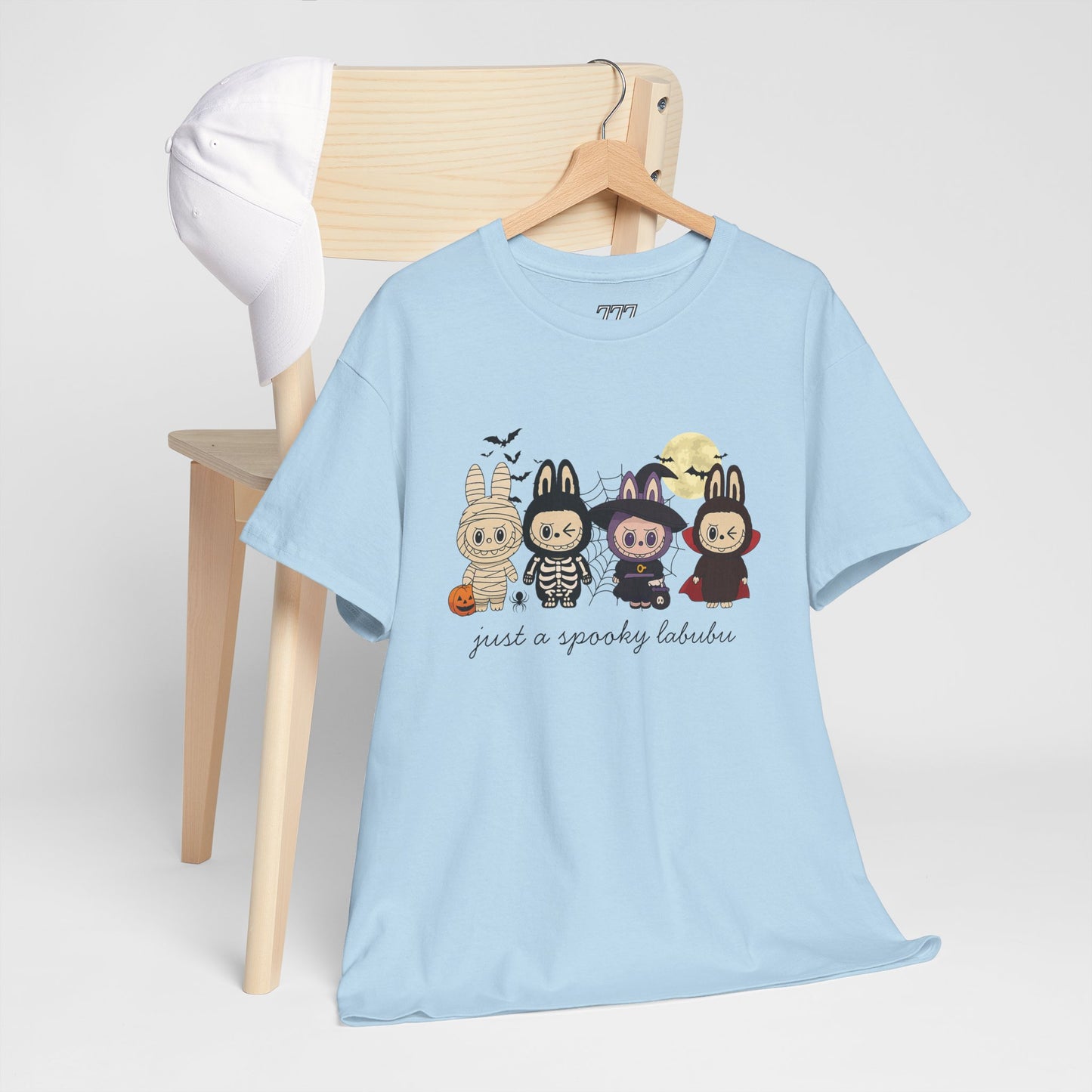 Just A Spooky Labubu Women's Heavy Cotton T-Shirt