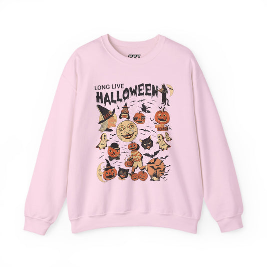 Long Live Halloween Unisex Heavy Blend Crewneck Sweatshirt
