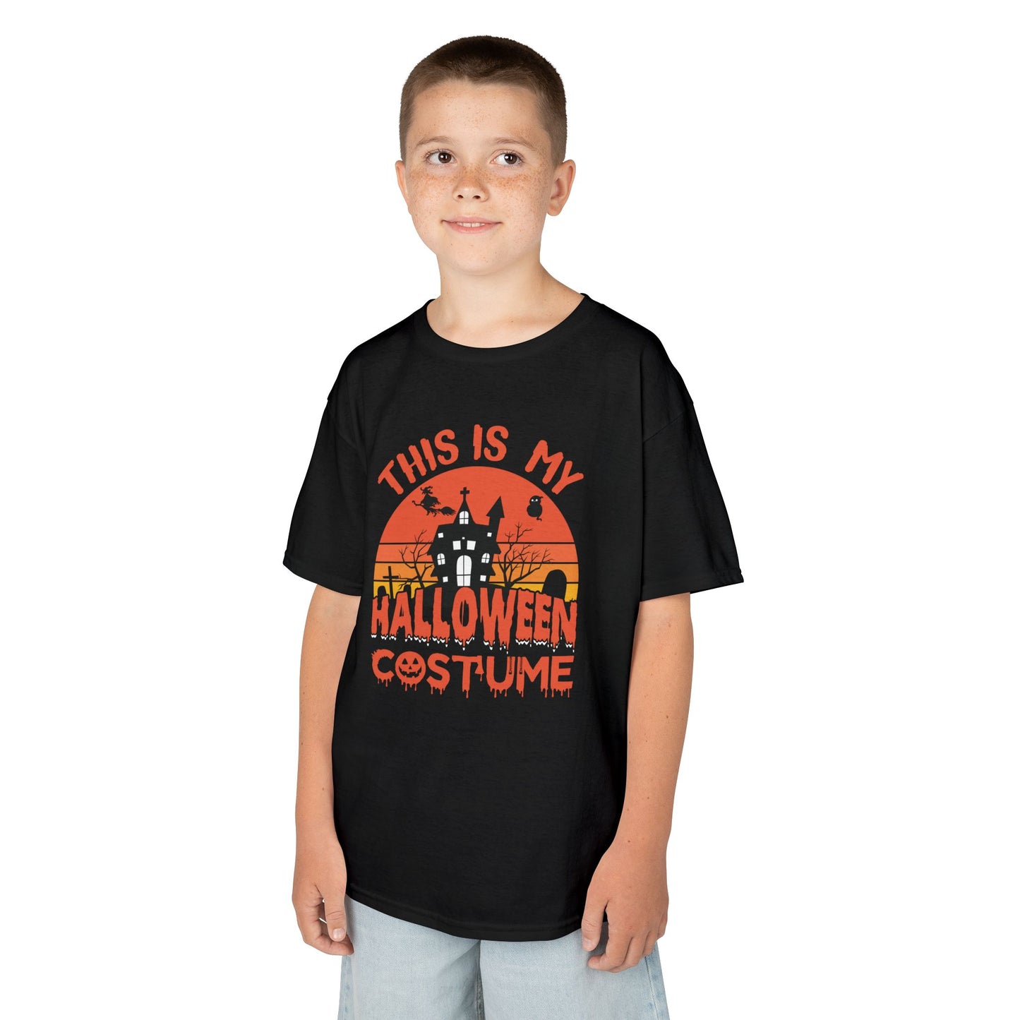 This Is My Halloween Costume Kids Heavy Cotton T-Shirt