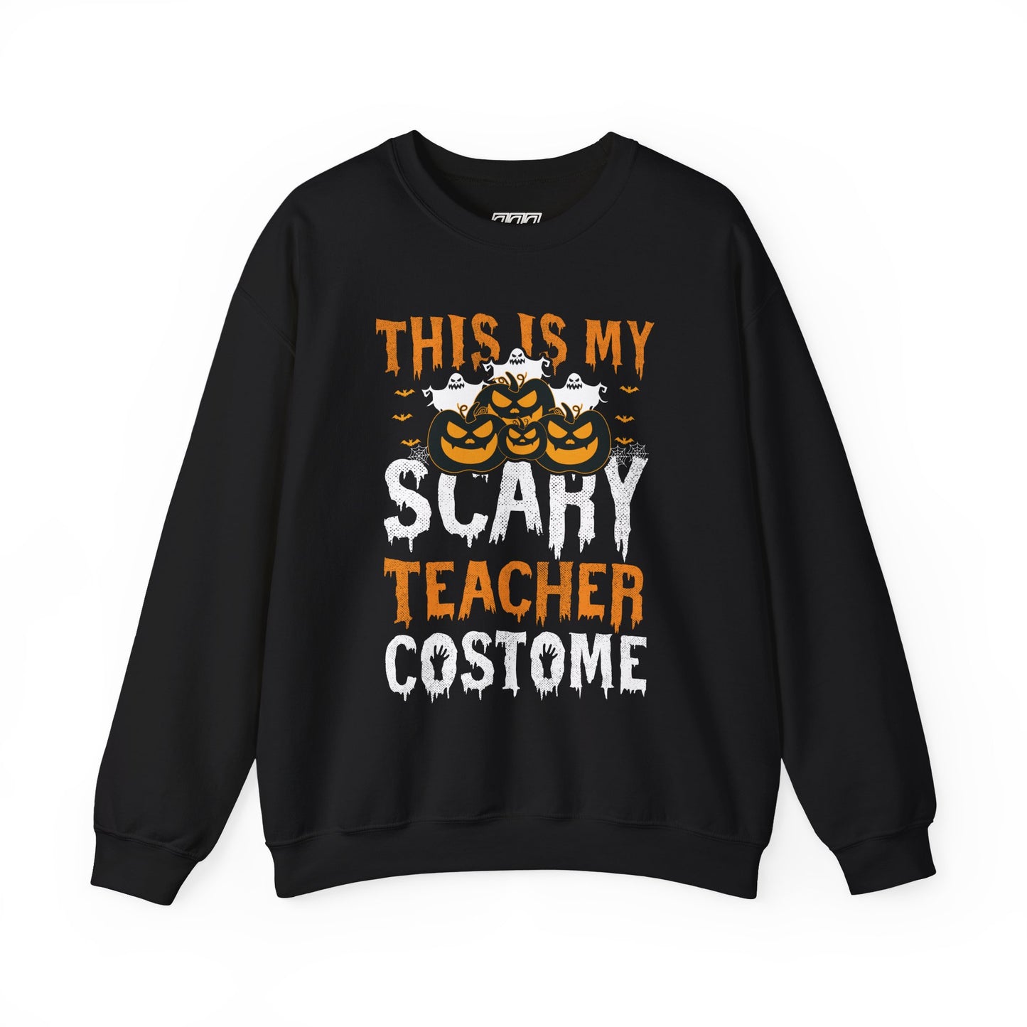 This Is My Scary Teacher Costume Unisex Heavy Blend Crewneck Sweatshirt