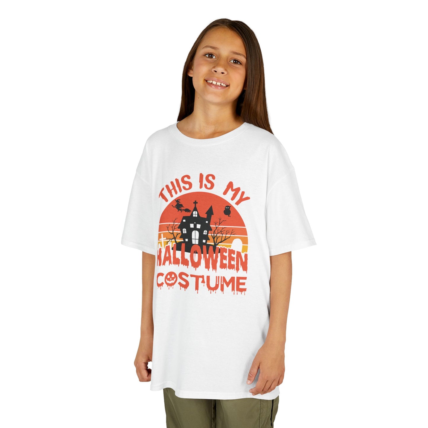 This Is My Halloween Costume Kids Heavy Cotton T-Shirt