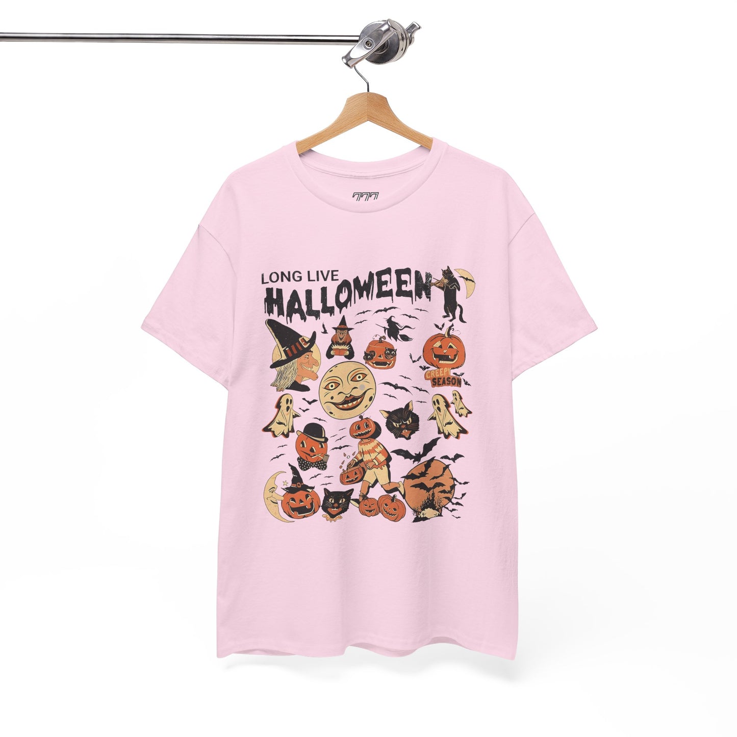 Long Live Halloween Unisex Heavy Cotton T-Shirt