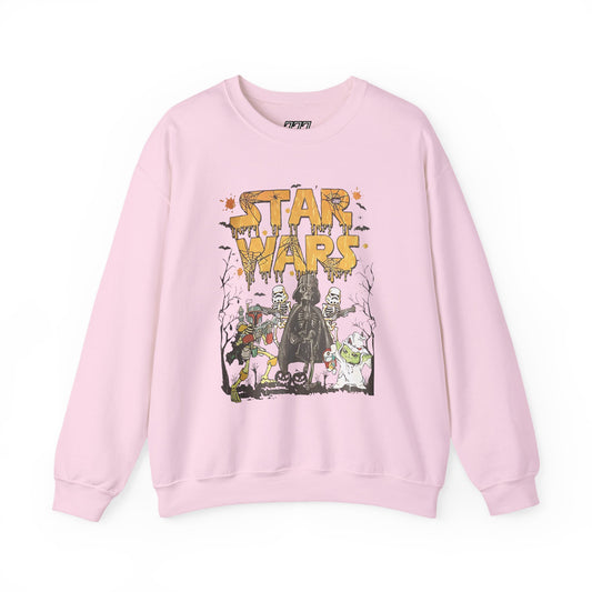 Star Wars Halloween-Themed Unisex Heavy Blend Crewneck Sweatshirt
