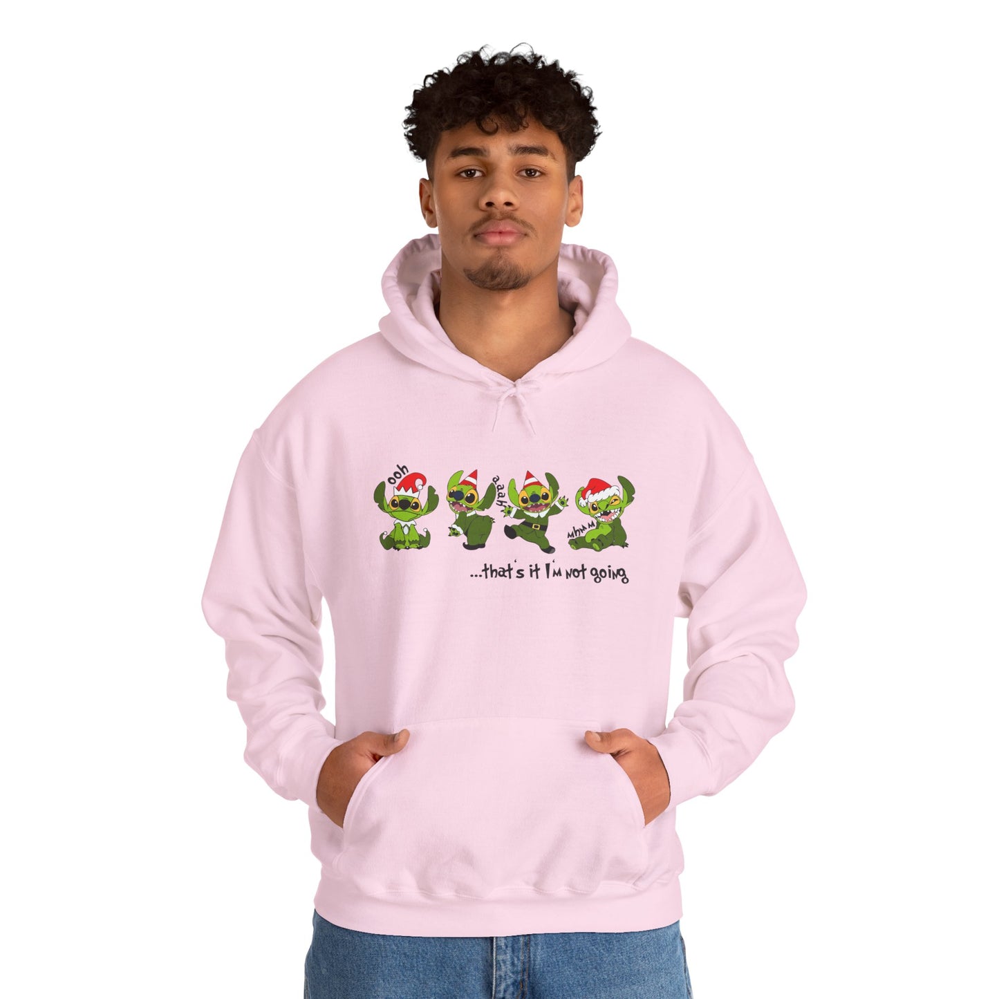 That’s It I’m Not Going Christmas Hoodie II – Funny Unisex Heavy Blend Holiday Sweatshirt