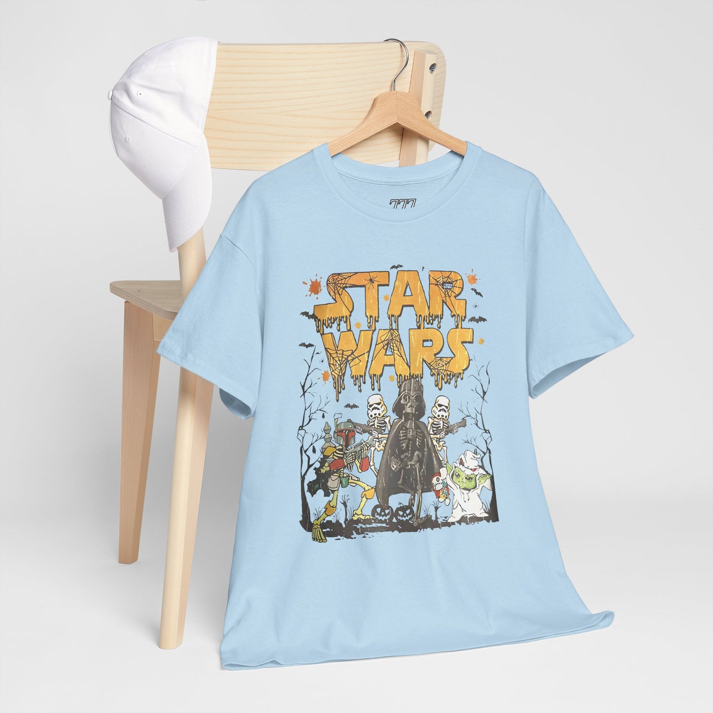 Star Wars Halloween-Themed Unisex Heavy Cotton T-Shirt