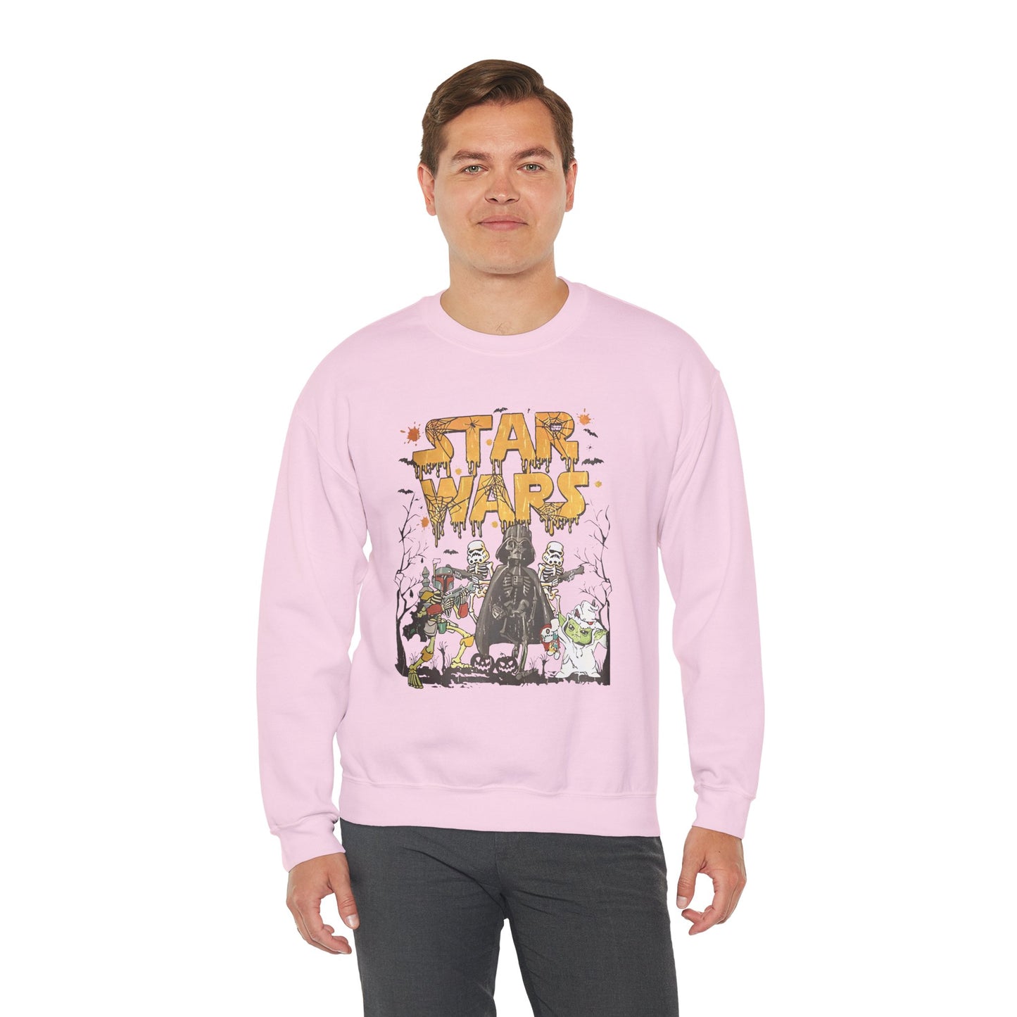 Star Wars Halloween-Themed Unisex Heavy Blend Crewneck Sweatshirt