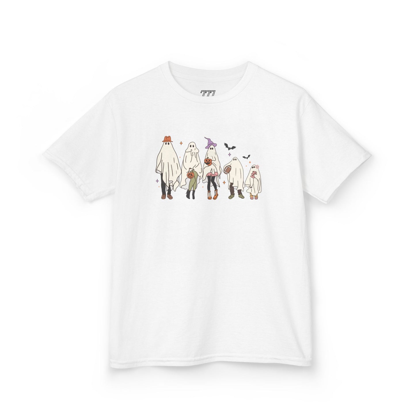 Ghost Family Kids Heavy Cotton T-Shirt
