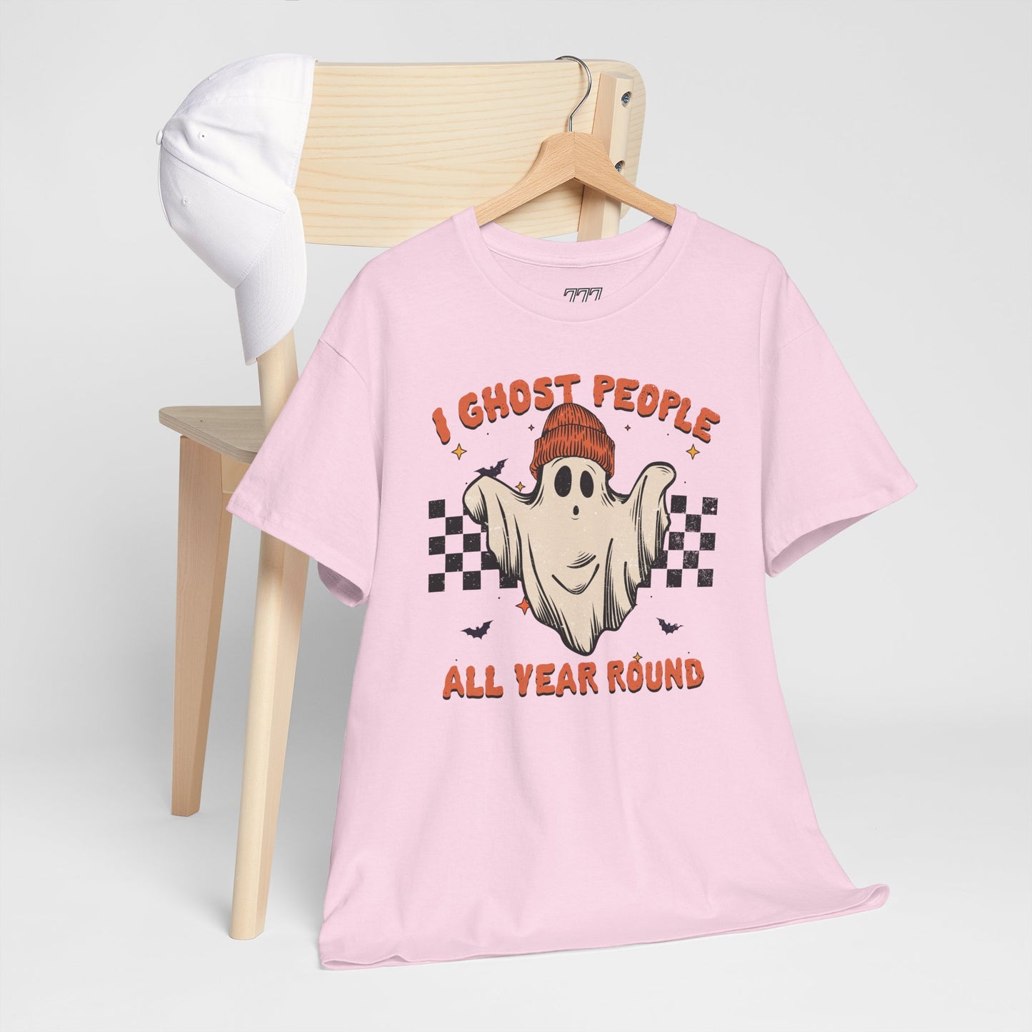 I Ghost People All Year Round Unisex Heavy Cotton T-Shirt
