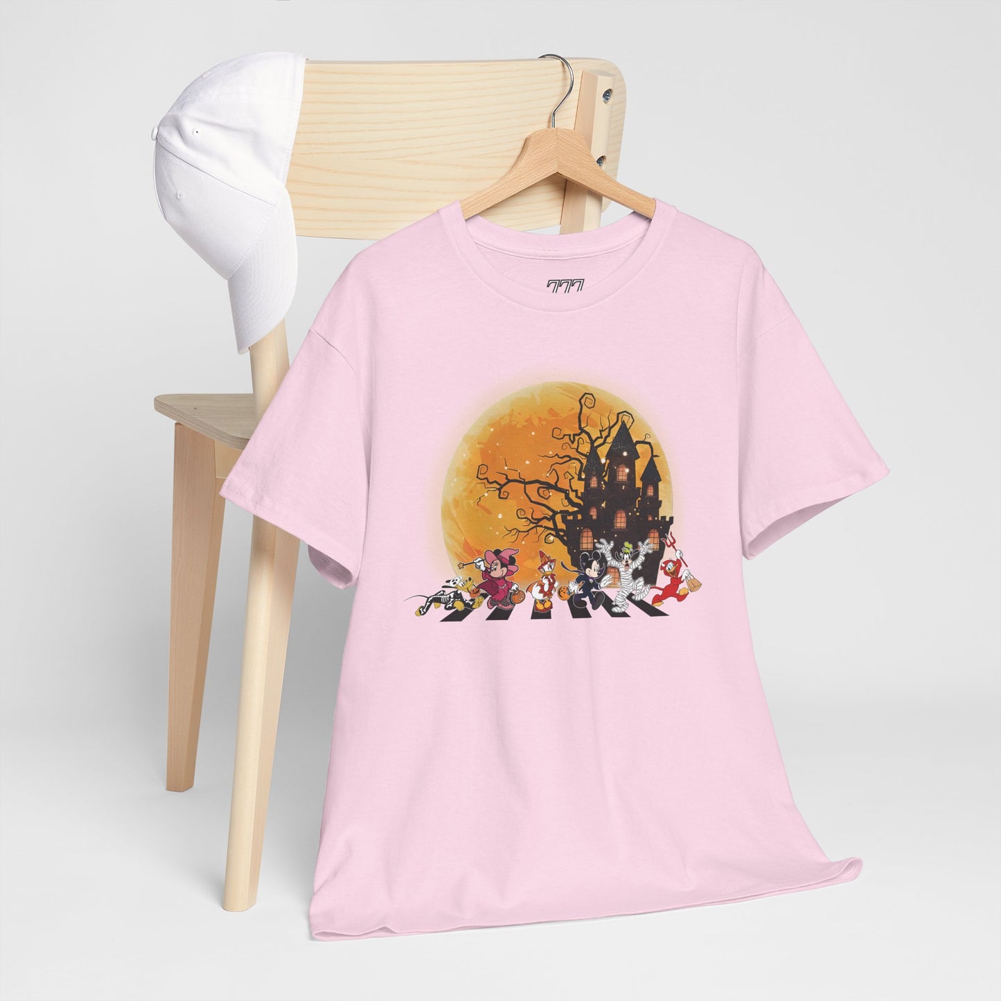 Haunted Crosswalk Unisex Heavy Cotton T-Shirt