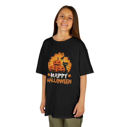 Happy Halloween II Kids Heavy Cotton T-Shirts