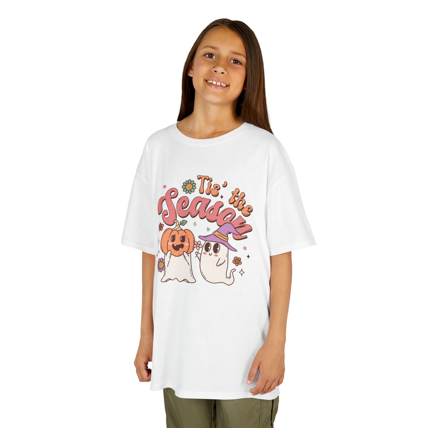 Tis The Season Kids Heavy Cotton T-Shirt