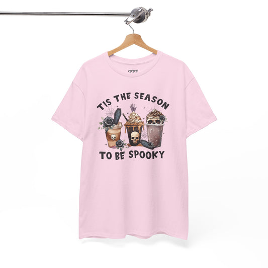 Tis The Season To Be Spooky Unisex Heavy Cotton T-Shirt