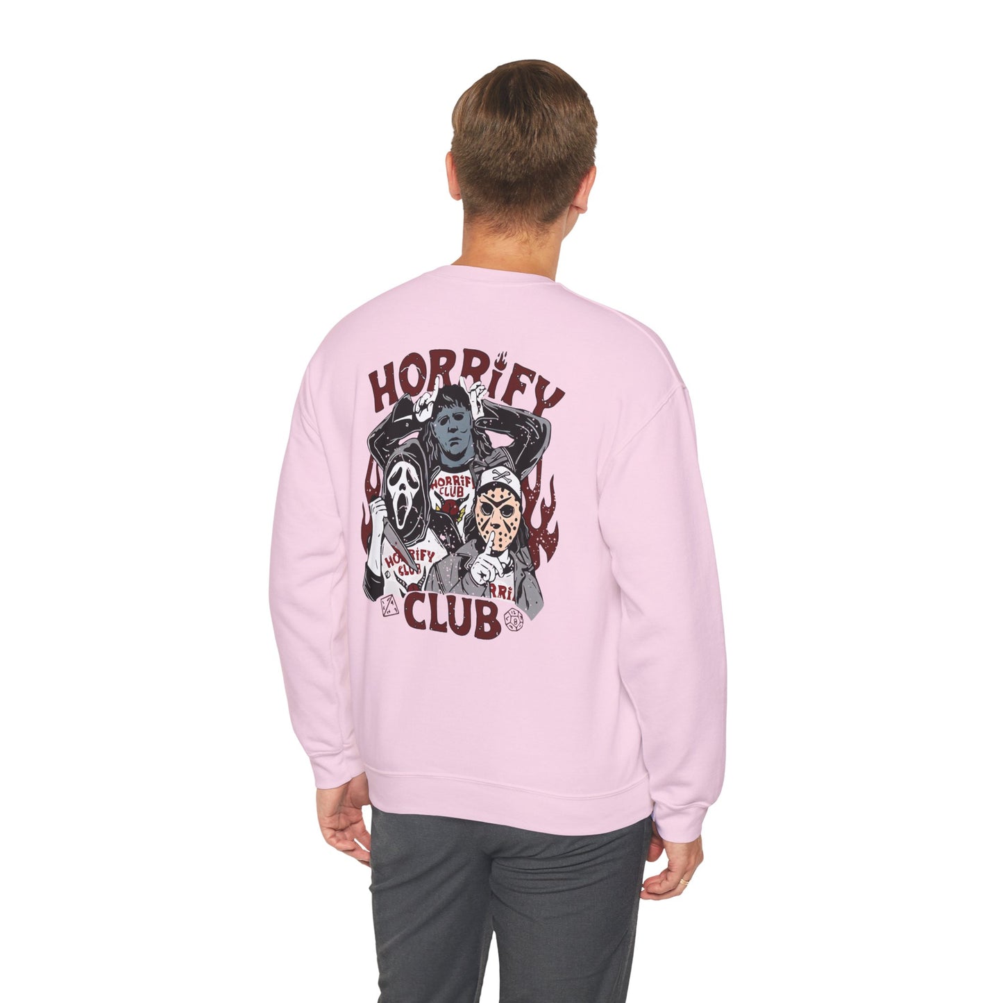 Horrify Club Unisex Heavy Blend Crewneck Sweatshirt