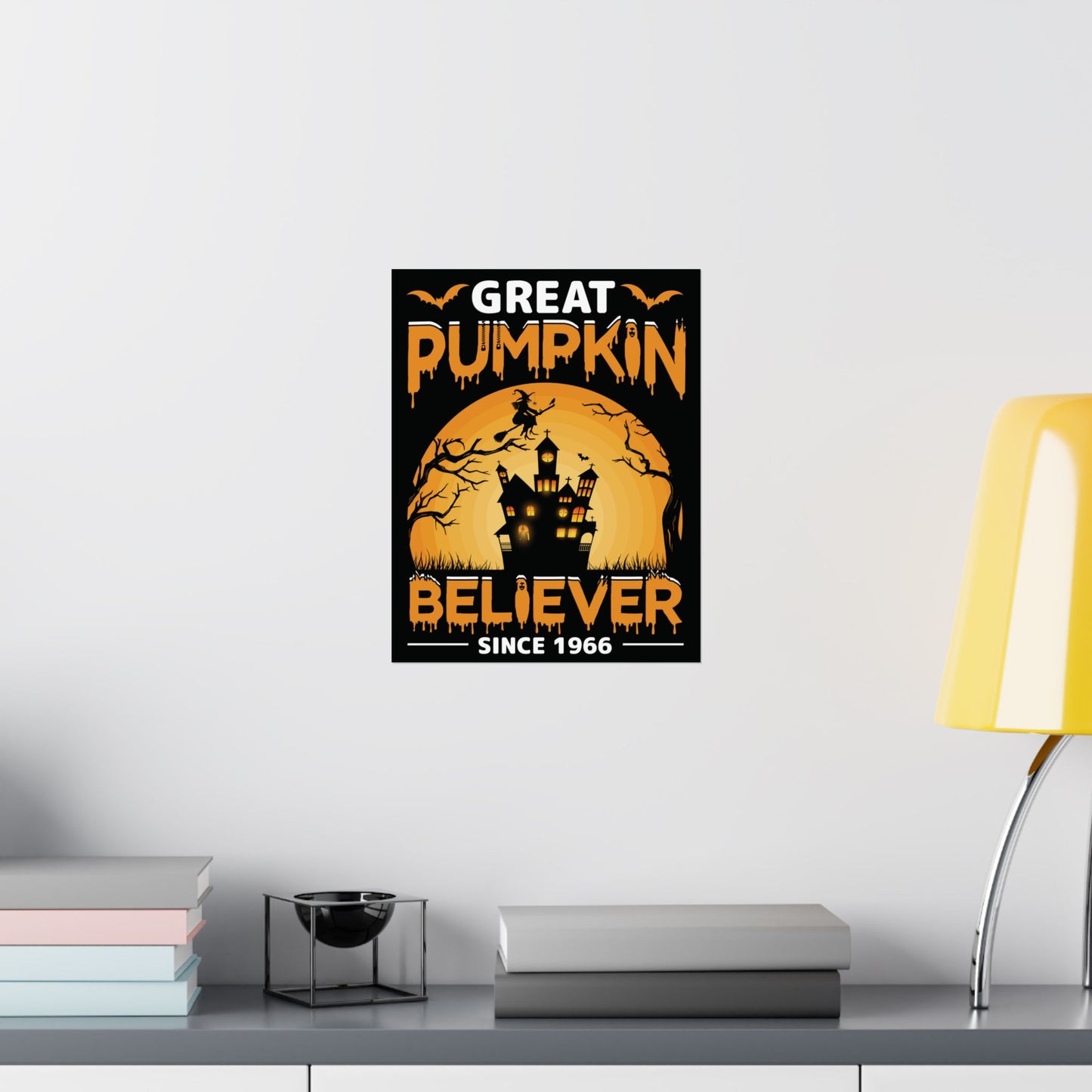 Great Pumpkin Believer Since 1966 Halloween Poster