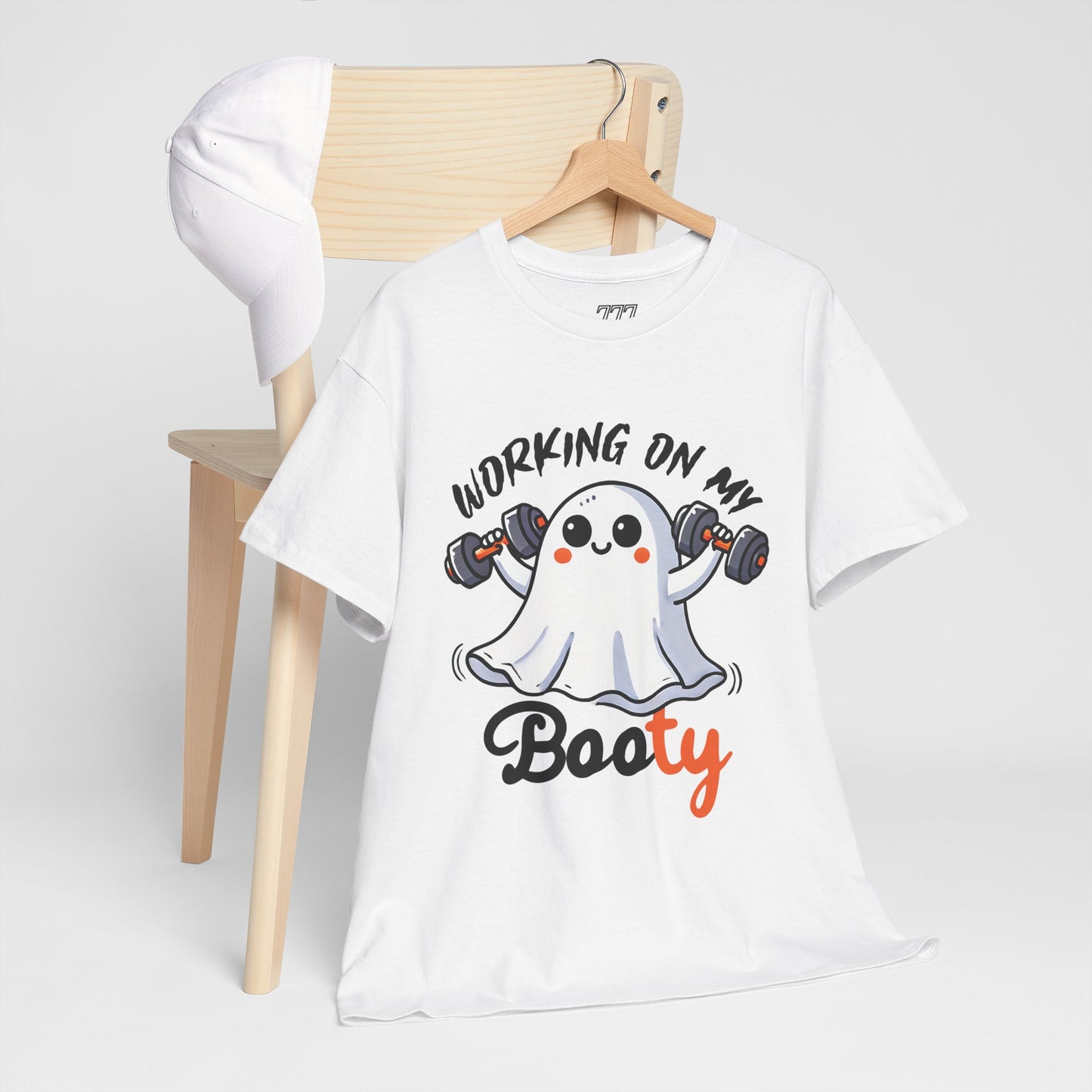 Working On My Booty Women's Heavy Cotton T-Shirt