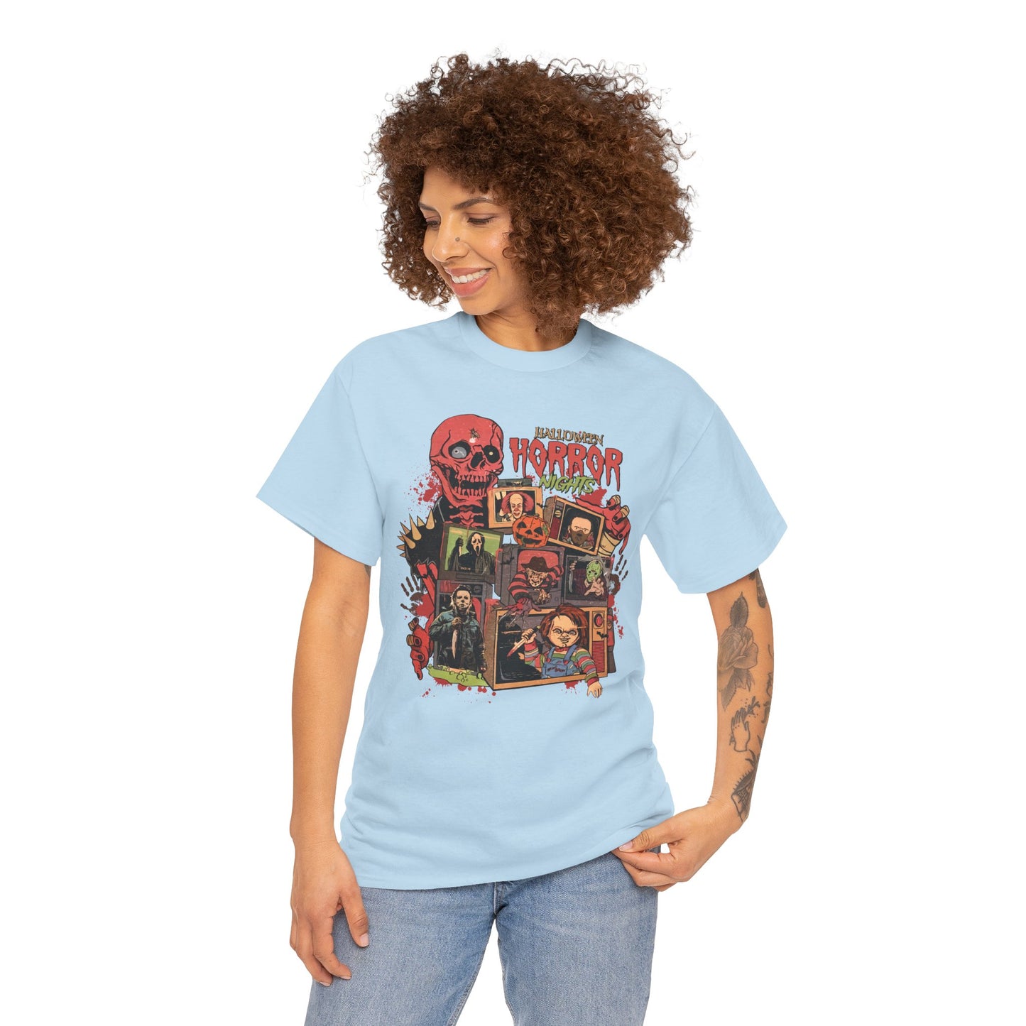 Halloween Horror Nights Unisex Heavy Cotton T-Shirt