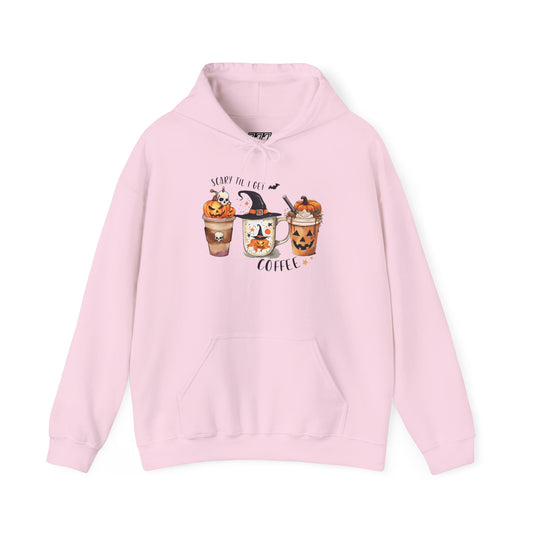 Scary Till I Get My Coffee II Unisex Heavy Blend Hoodie