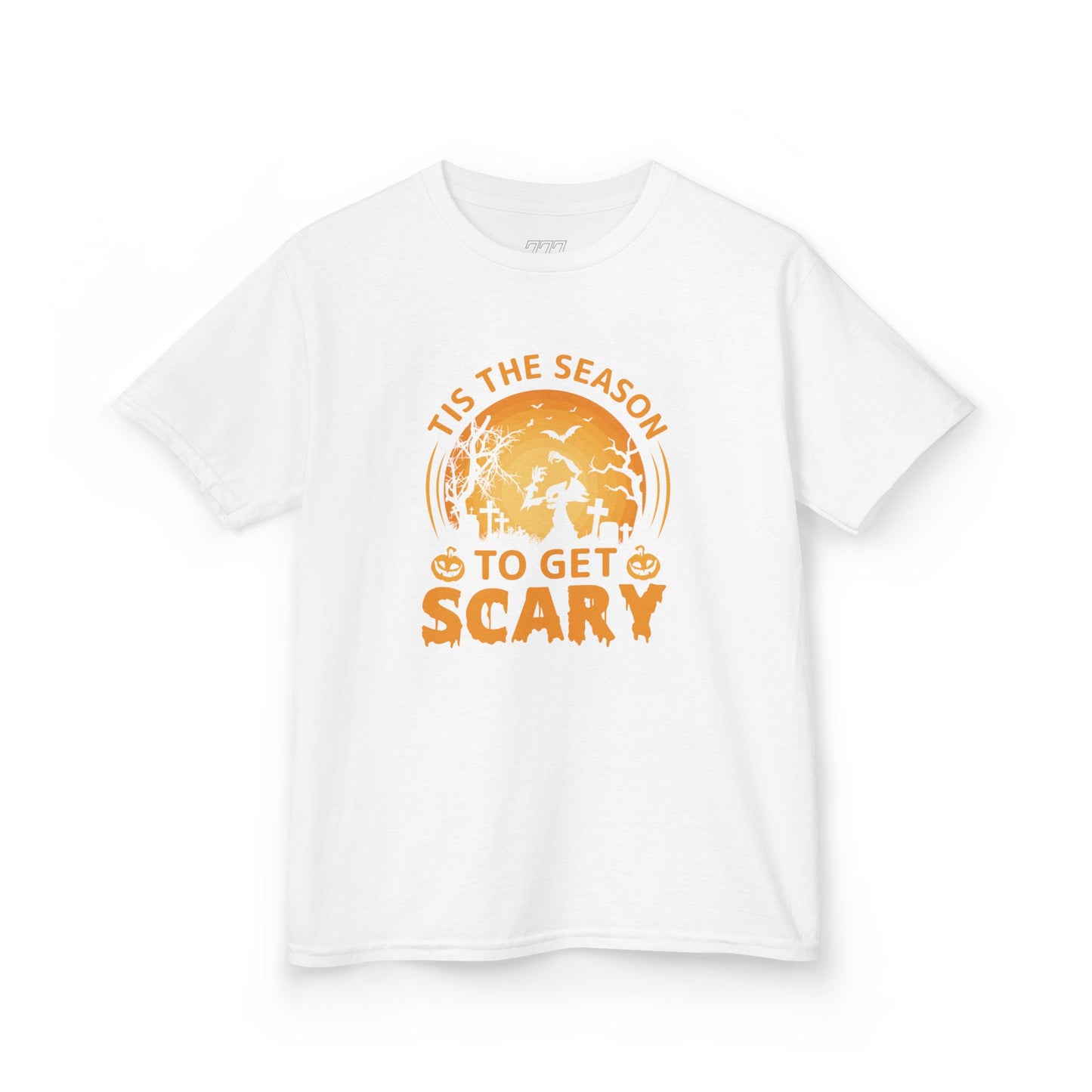 Tis The Season To Get Scary Kids Heavy Cotton T-Shirt