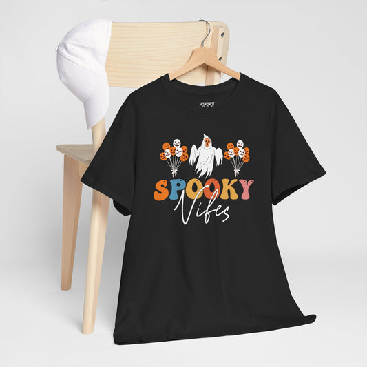 Spooky Vibes II Unisex Heavy Cotton T-Shirt