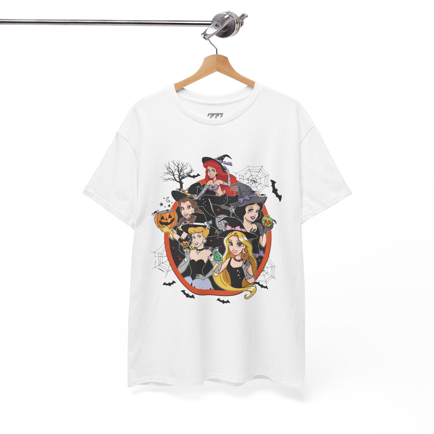 Princess Halloween-Themed Unisex Heavy Cotton T-Shirt
