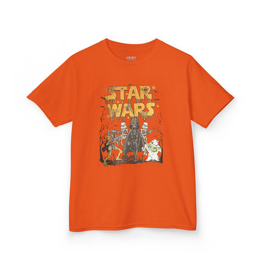 Star Wars Halloween-Themed Kids Heavy Cotton T-Shirt