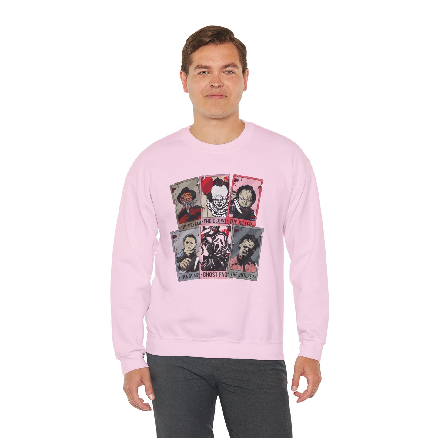 Horror Legends Unisex Heavy Blend Crewneck Sweatshirt