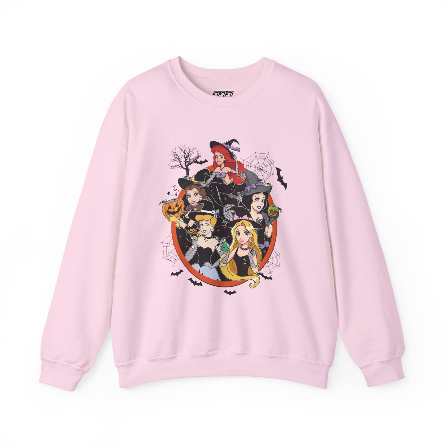 Princess Halloween-Themed Unisex Heavy Blend Crewneck Sweatshirt