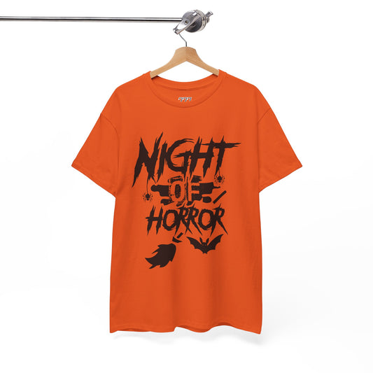 Night Of Horror Unisex Heavy Cotton T-Shirt