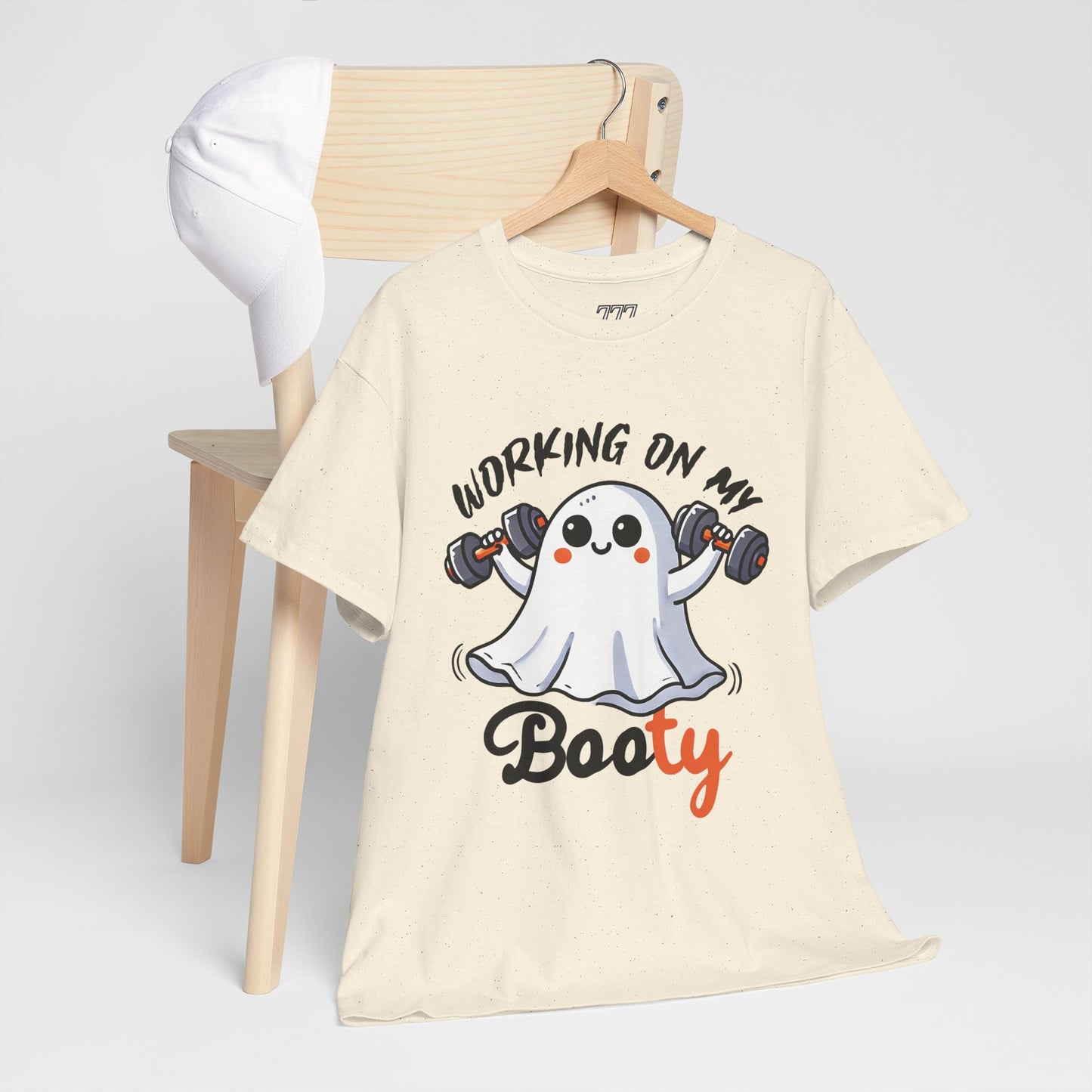 Working On My Booty Women's Heavy Cotton T-Shirt